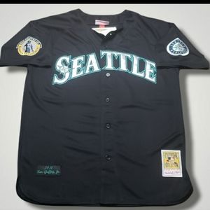 Ken Griffey Jr Jersey Retirement Patches Rare 2016